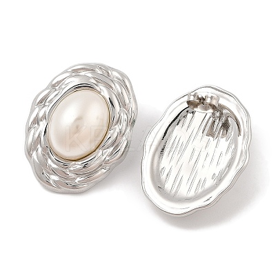304 Stainless Steel Stud Earrings EJEW-B108-01P-1