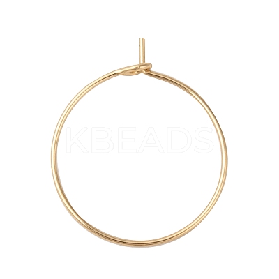 316L Surgical Stainless Steel Hoop Earring Findings STAS-G229-07G-05A-1