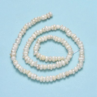 Natural Cultured Freshwater Pearl Beads Strands PEAR-A005-26-1