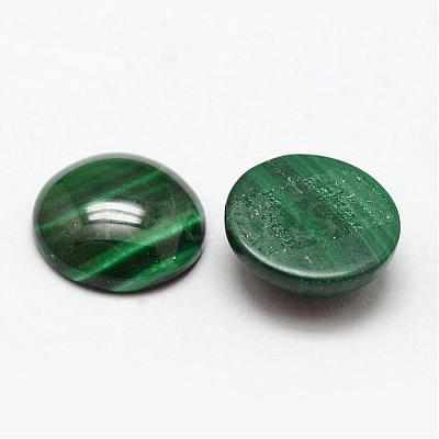 Natural Malachite Cabochons G-O146-03E-1