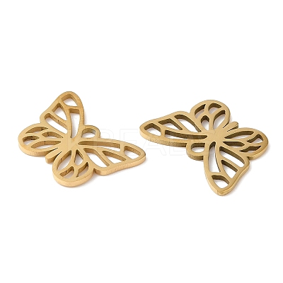 201 Stainless Steel Pendants STAS-A084-05G-1