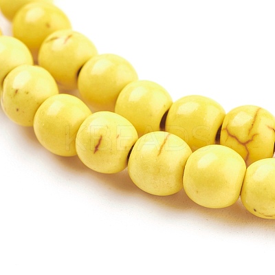 Synthetic Turquoise Beads Strands TURQ-G106-4mm-02I-1