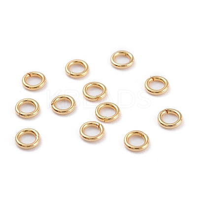 304 Stainless Steel Open Jump Rings STAS-R060-8x0.8-1