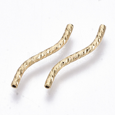 Brass Tube Beads KK-N231-57-NF-1