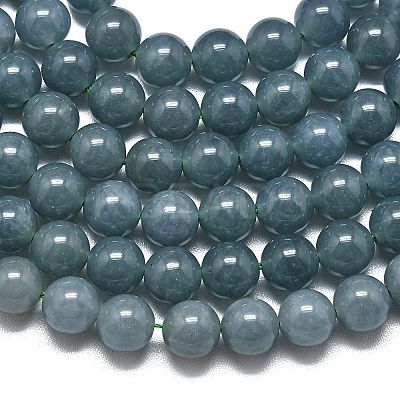 Natural Malaysia Jade Beads Strands G-L645-C01-8mm-09-1