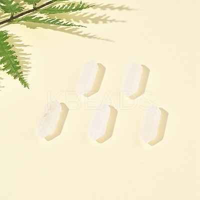5Pcs Natural Quartz Crystal Healing Stones G-FS0005-83F-1