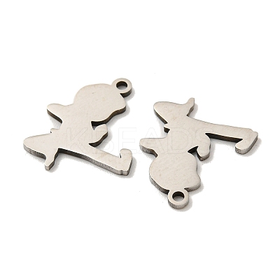 Non-Tarnish 316 Surgical Stainless Steel Pendants STAS-G325-09P-1
