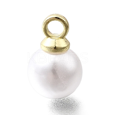 ABS Plastic Imitation Pearl Pendants FIND-H052-01C-04G-1