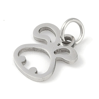 Non-Tarnish 304 Stainless Steel Pendants STAS-L279-001P-04-1
