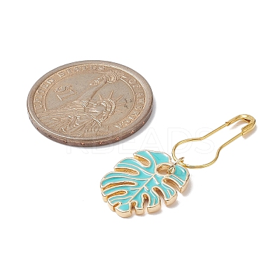 Alloy Enamel Pendant Decorations HJEW-JM00999-1