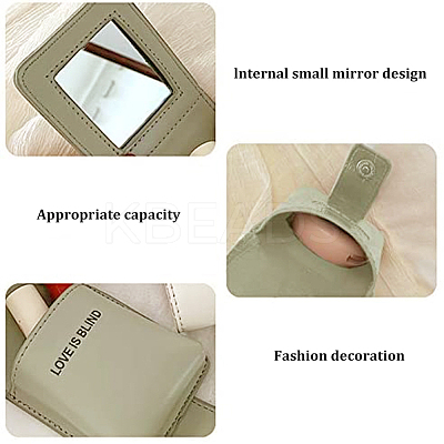 PU Leather Lipstick Storage Bags AJEW-WH0165-86A-1