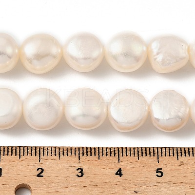 Natural Cultured Freshwater Pearl Beads Strands PEAR-P064-19L-02B-1