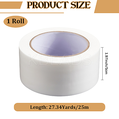 1 Roll Polyethylene & Gauze Adhesive Tapes for Fixing Carpet AJEW-CP0006-91A-01-1