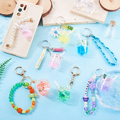Transparent Resin Big Pendants LS-RESI-TAC0019-04E-1