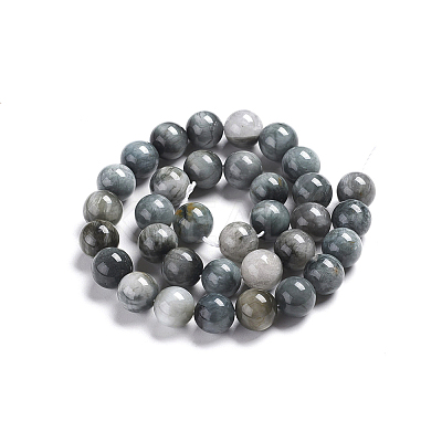 Natural Eagle Eye Beads Strands G-I281-02-4mm-1