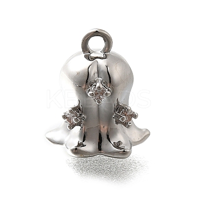 Brass Micro Pave Cubic Zirconia Pendants LS-KK-Q035-15P-02-1