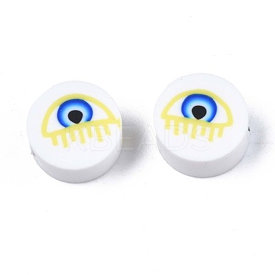 Handmade Polymer Clay Beads X-CLAY-N007-004-1
