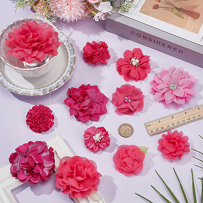 12Pcs Polyester Decorations FIND-WH0816-042C-1