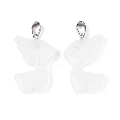 Natural Quartz Crystal Pendants G-T144-11B-1