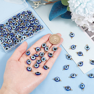 100Pcs Resin Beads Links Connectors FIND-AR0004-19-1