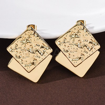 304 Stainless Steel Stud Earrings for Women EJEW-L296-014G-1