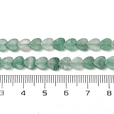 Natural Green Strawberry Quartz Beads Strands G-M403-A44-02-1