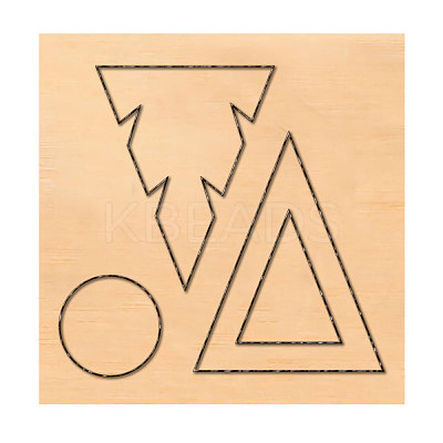 Wood Cutting Dies DIY-WH0169-21-1