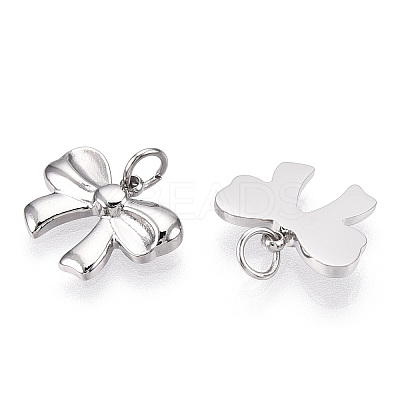 Non-Tarnish 304 Stainless Steel Charms STAS-H100-20P-1