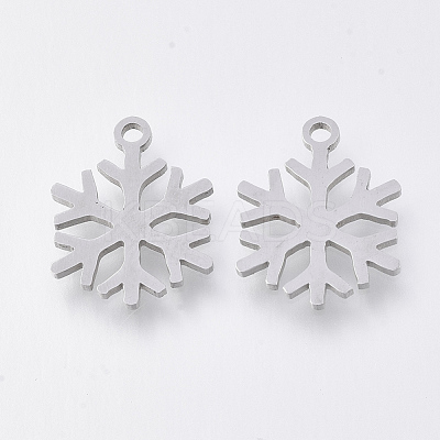 Tarnish Resistant 201 Stainless Steel Pendants STAS-S110-047P-1
