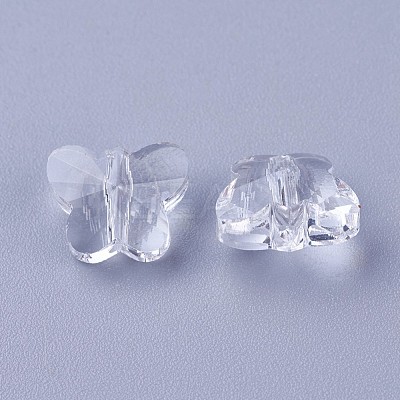 Transparent Glass Beads GLAA-P037-02A-28-1