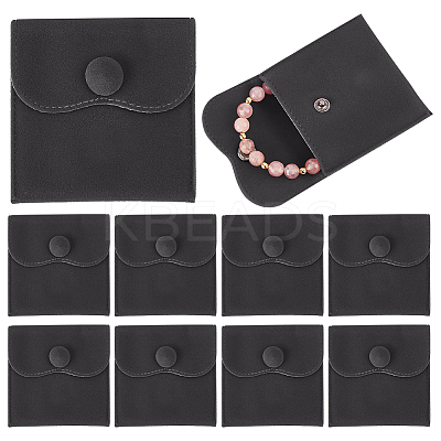 10Pcs Velvet Jewelry Pouches AJEW-NB0005-66H-1