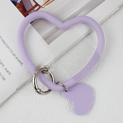 Silicone Heart Loop Phone Lanyard MOBA-PW0001-27I-1