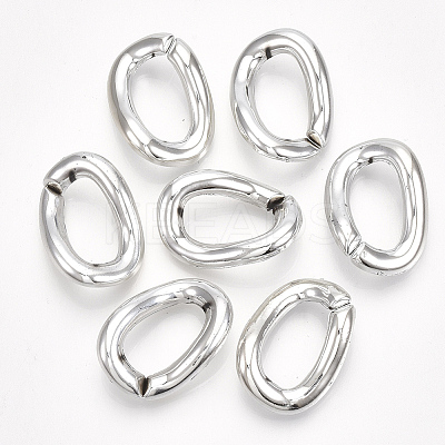 UV Plating ABS Plastic Linking Rings LS-CCB-S162-02P-1