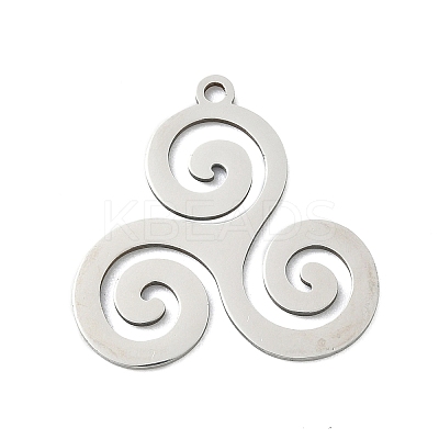 201 Stainless Steel Pendants STAS-I359-05P-1