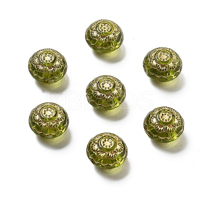 Transparent Acrylic Beads X-OACR-Q016-03A-1