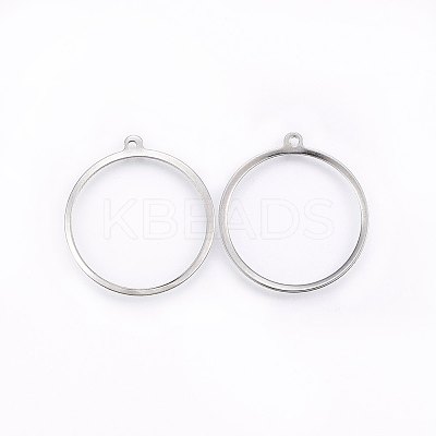 Tarnish Resistant 201 Stainless Steel Pendants LS-X-STAS-E438-31P-1