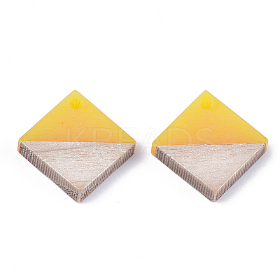 Resin & Wood Pendants RESI-S358-31H-1