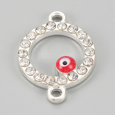 Alloy Rhinestone Links connectors LS-ALRI-S170-24S-1