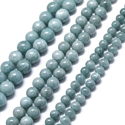 Natural Malaysia Jade Beads Strands G-L645-A01-12mm-12-1