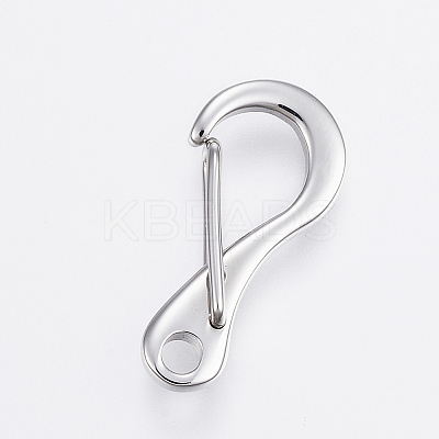 Tarnish Resistant 304 Stainless Steel Keychain Clasp Findings LS-STAS-P150-07P-1