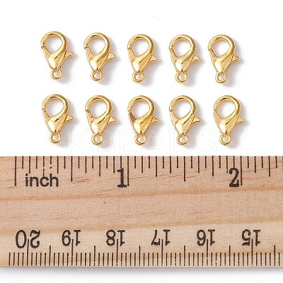 Zinc Alloy Lobster Claw Clasps FIND-FS0001-75G-1