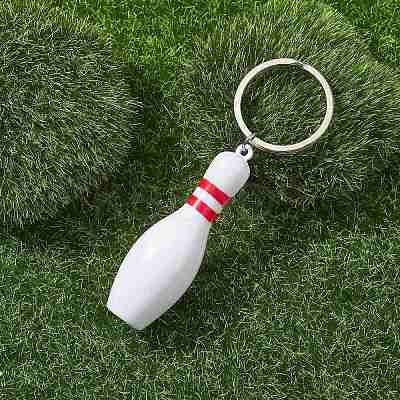 ABS Plastic Sports Ball Theme Pendants Keychains KEYC-JKC00659-04-1
