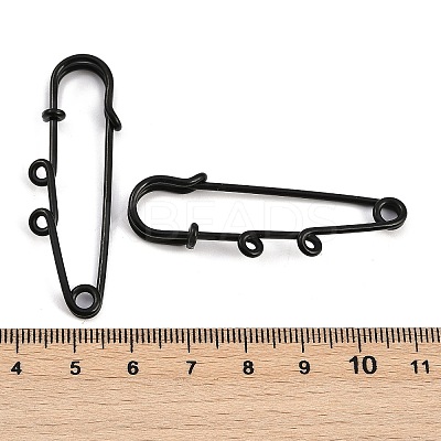 Ion Plating(IP) 304 Stainless Steel Safety Pins Brooch Findings STAS-K252-05A-EB-1