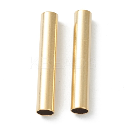 Brass Tube Beads KK-Y003-73J-G-1