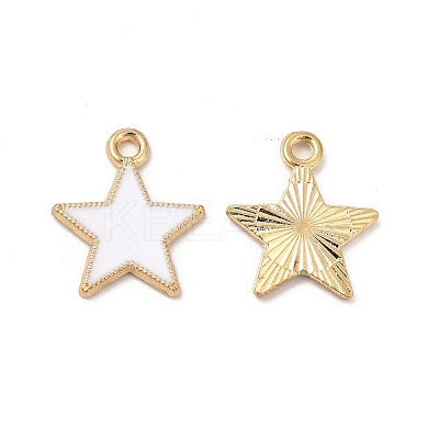 Alloy Enamel Pendants ENAM-C005-01G-01-1