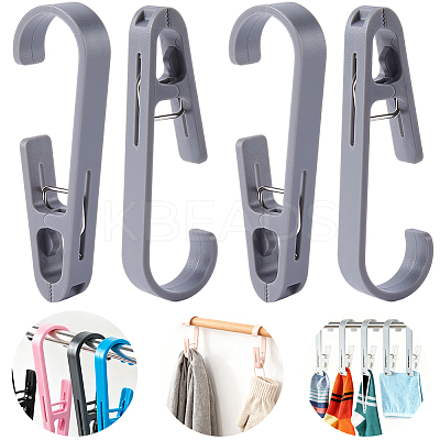 4Pcs Plastic Clothes Clip Hook AJEW-CN0006-34A-1