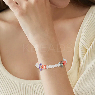100Pcs Synthetic Coral Beads CORA-SP0001-20A-1