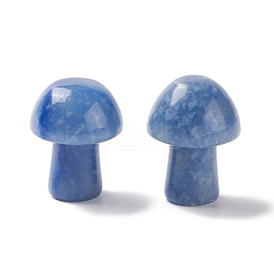 Dyed & Heated Natural Blue Aventurine GuaSha Stone G-A205-26D-1
