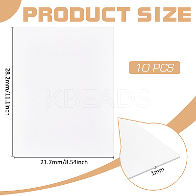 Plastic Hat Brim Liner DIY-WH0048-16A-1