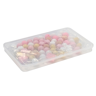 10 Style Silicone Beads SIL-OC0001-02-1